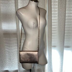 Tory Burch rose gold crossbody
